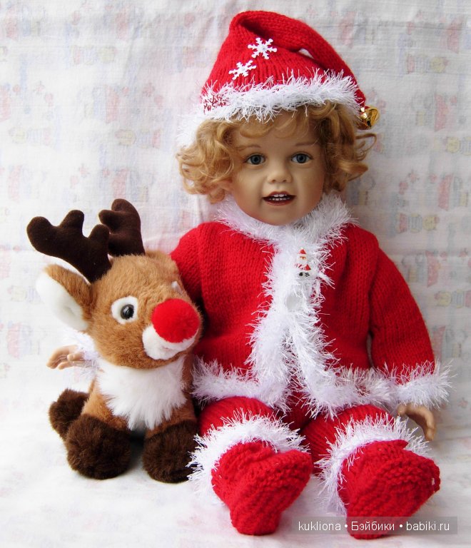 Санта Клауса вызывали? А он уже пришел! Кукла Emilie Sissel Bjorstadt Skille для Gotz