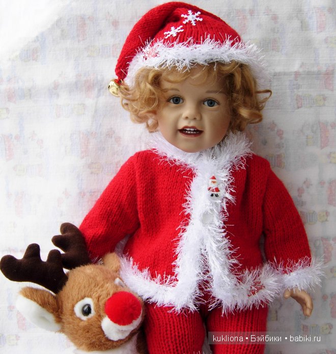 Санта Клауса вызывали? А он уже пришел! Кукла Emilie Sissel Bjorstadt Skille для Gotz (фото 10)