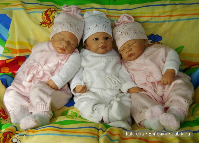 Мои тройняшки близнецы Вивиан и Лилиан в квадрате (Lilian and Vivian) от Cathariena Teunissen (фото 6)