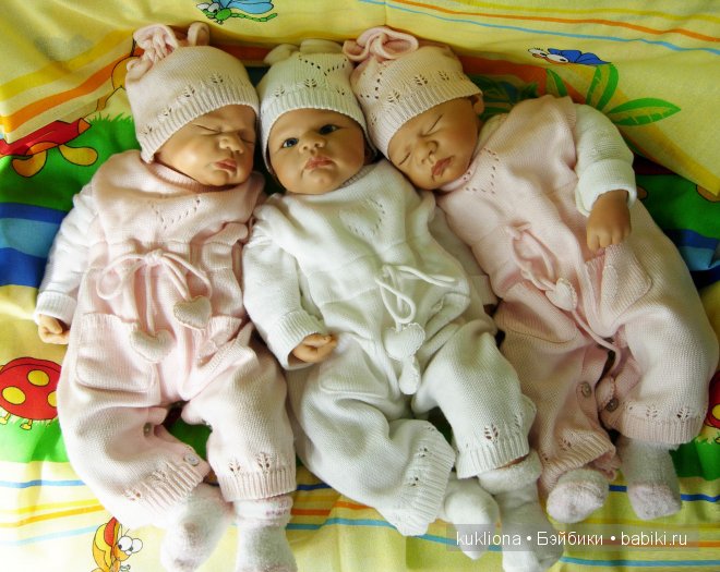 Мои тройняшки близнецы Вивиан и Лилиан в квадрате (Lilian and Vivian) от Cathariena Teunissen (фото 8)