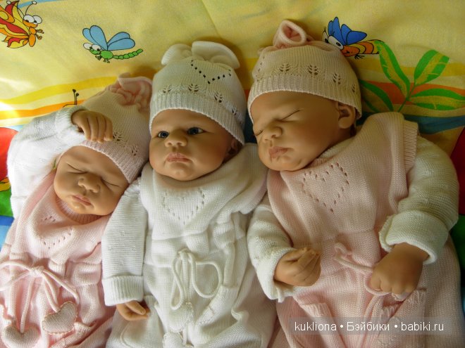 Мои тройняшки близнецы Вивиан и Лилиан в квадрате (Lilian and Vivian) от Cathariena Teunissen