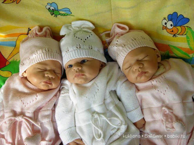 Мои тройняшки близнецы Вивиан и Лилиан в квадрате (Lilian and Vivian) от Cathariena Teunissen