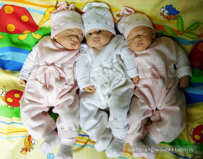 Мои тройняшки близнецы Вивиан и Лилиан в квадрате (Lilian and Vivian) от Cathariena Teunissen (фото 10)