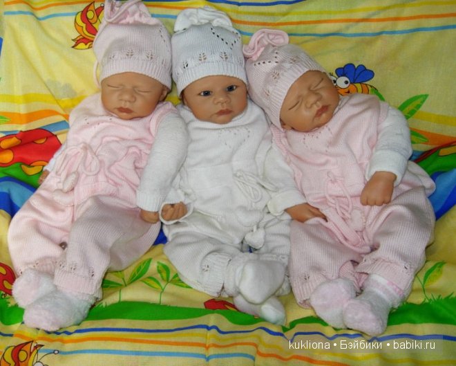 Мои тройняшки близнецы Вивиан и Лилиан в квадрате (Lilian and Vivian) от Cathariena Teunissen (фото 3)