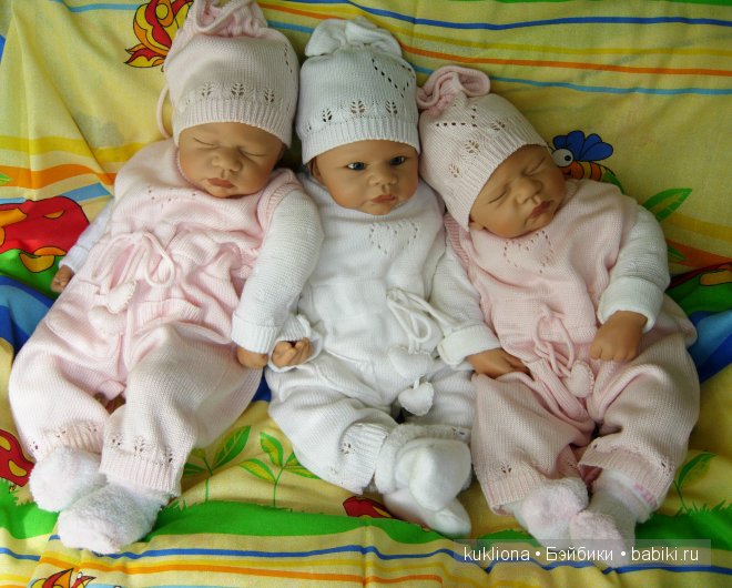Мои тройняшки близнецы Вивиан и Лилиан в квадрате (Lilian and Vivian) от Cathariena Teunissen (фото 2)