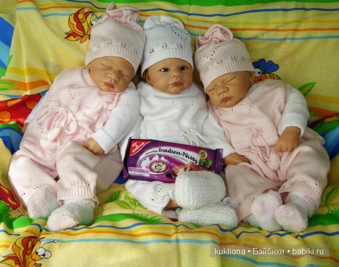 Мои тройняшки близнецы Вивиан и Лилиан в квадрате (Lilian and Vivian) от Cathariena Teunissen