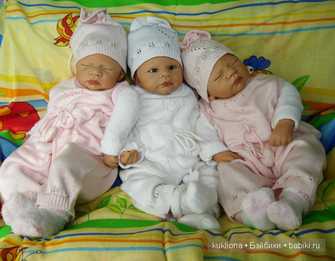 Мои тройняшки близнецы Вивиан и Лилиан в квадрате (Lilian and Vivian) от Cathariena Teunissen (фото 4)