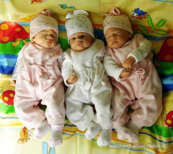 Мои тройняшки близнецы Вивиан и Лилиан в квадрате (Lilian and Vivian) от Cathariena Teunissen