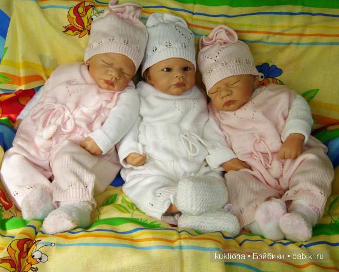 Мои тройняшки близнецы Вивиан и Лилиан в квадрате (Lilian and Vivian) от Cathariena Teunissen (фото 7)