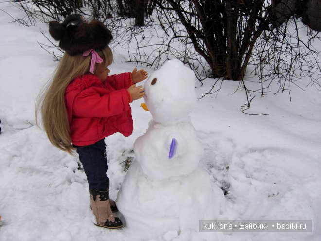 Как Марейка снеговика лепила. Кукла Mareike Kidz‘n’Cats, Sonja Hartmann с 11 шарнирами (фото 10)