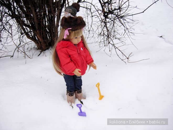 Как Марейка снеговика лепила. Кукла Mareike Kidz‘n’Cats, Sonja Hartmann с 11 шарнирами (фото 2)