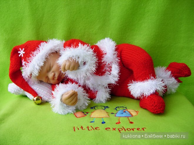 Санта Клаусы после работы. Куклы Emilie Sissel Bjorstadt Skille для Gotz и Lilian Cathariena Teunissen Zapf