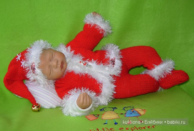 Санта Клаусы после работы. Куклы Emilie Sissel Bjorstadt Skille для Gotz и Lilian Cathariena Teunissen Zapf