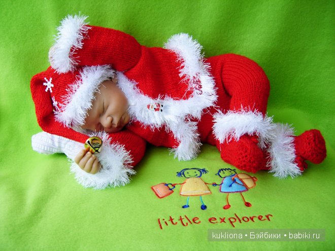 Санта Клаусы после работы. Куклы Emilie Sissel Bjorstadt Skille для Gotz и Lilian Cathariena Teunissen Zapf