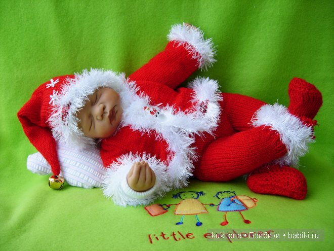 Санта Клаусы после работы. Куклы Emilie Sissel Bjorstadt Skille для Gotz и Lilian Cathariena Teunissen Zapf