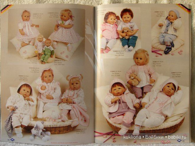 Каталог кукол Schildkröt 2013 года