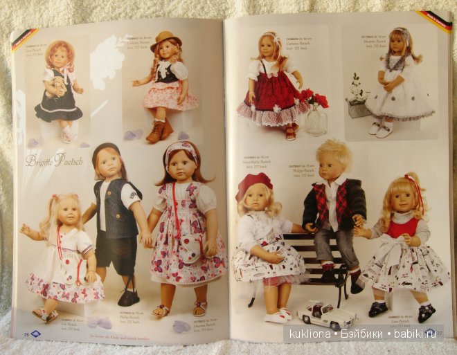 Каталог кукол Schildkröt 2013 года