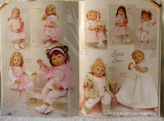 Каталог кукол Schildkröt 2013 года
