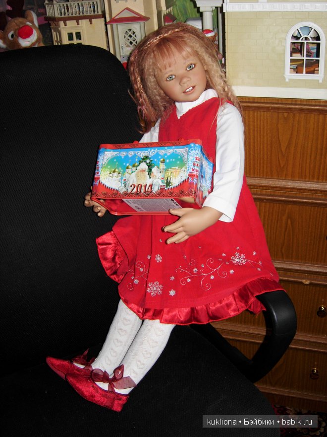 Нуала встречает новый год! Nuala от Annette Himstedt