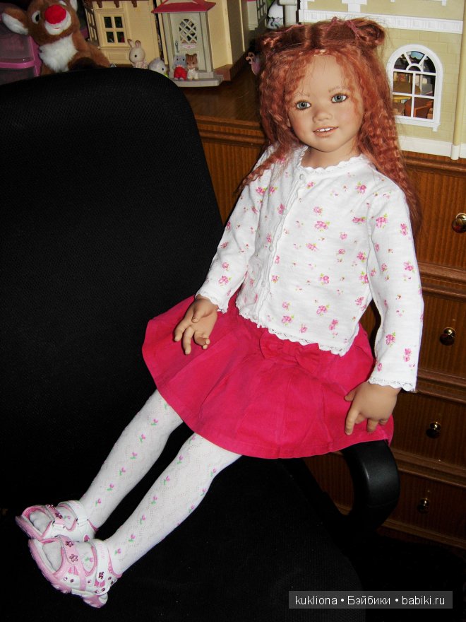 Милая Милани. Кукла Milani от Annette Himstedt