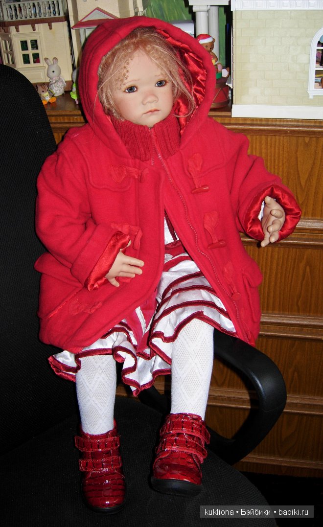 Илви встречает новый год. Кукла Ilvi Annette Himstedt