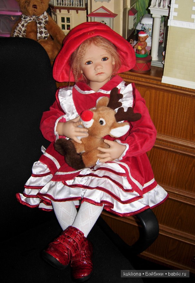 Илви встречает новый год. Кукла Ilvi Annette Himstedt