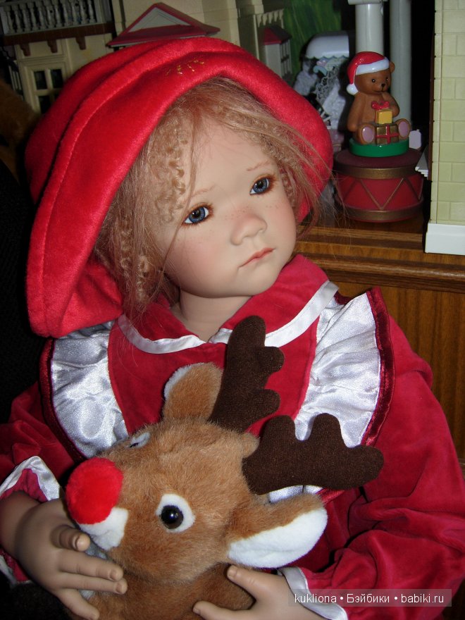 Илви встречает новый год. Кукла Ilvi Annette Himstedt