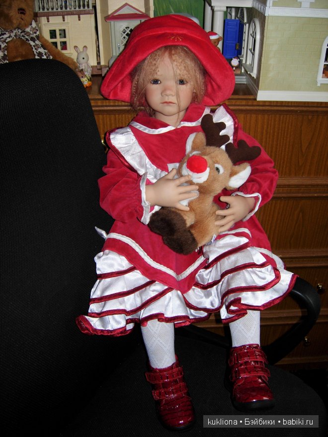 Илви встречает новый год. Кукла Ilvi Annette Himstedt