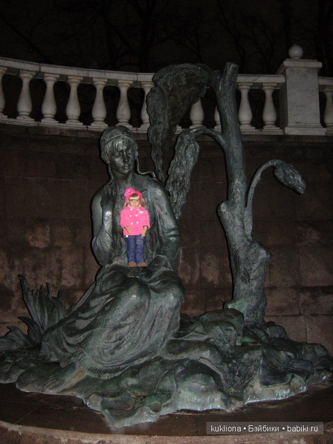 Марейка и фонтаны в стиле "Русских народных сказок". Кукла Mareike Kidz‘n’Cats, Sonja Hartmann (фото 8)