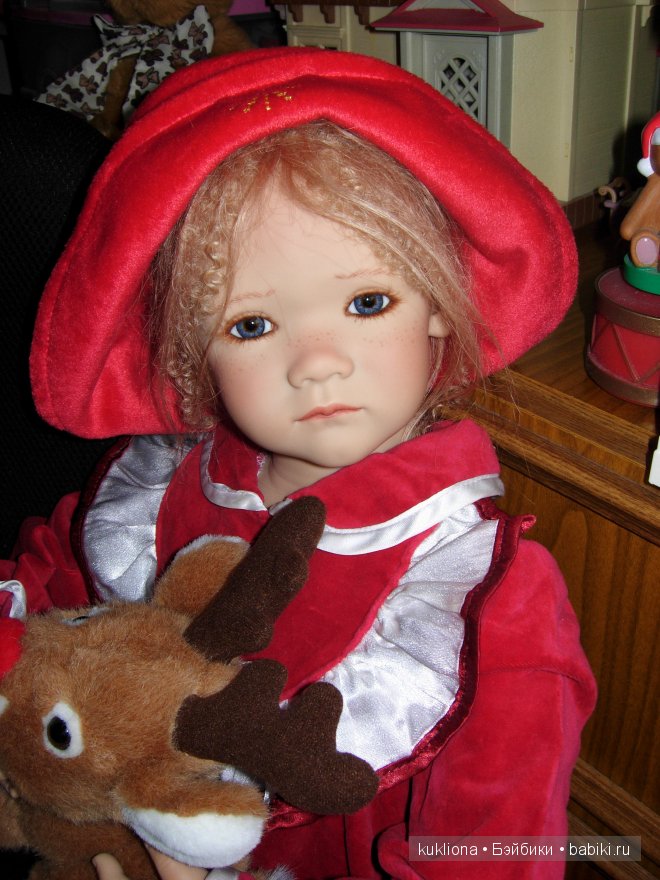 Илви встречает новый год. Кукла Ilvi Annette Himstedt
