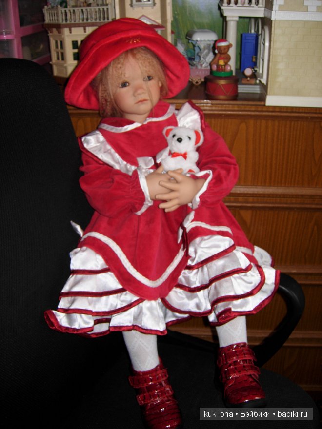 Илви встречает новый год. Кукла Ilvi Annette Himstedt