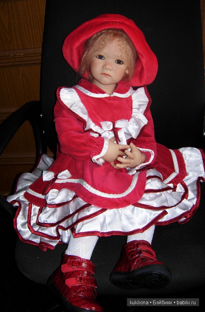 Илви встречает новый год. Кукла Ilvi Annette Himstedt