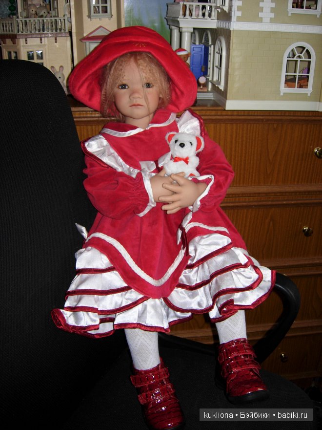 Илви встречает новый год. Кукла Ilvi Annette Himstedt