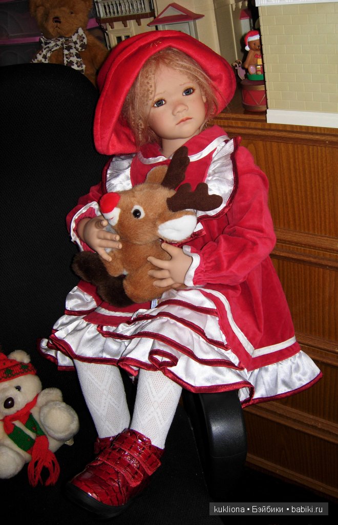 Илви встречает новый год. Кукла Ilvi Annette Himstedt