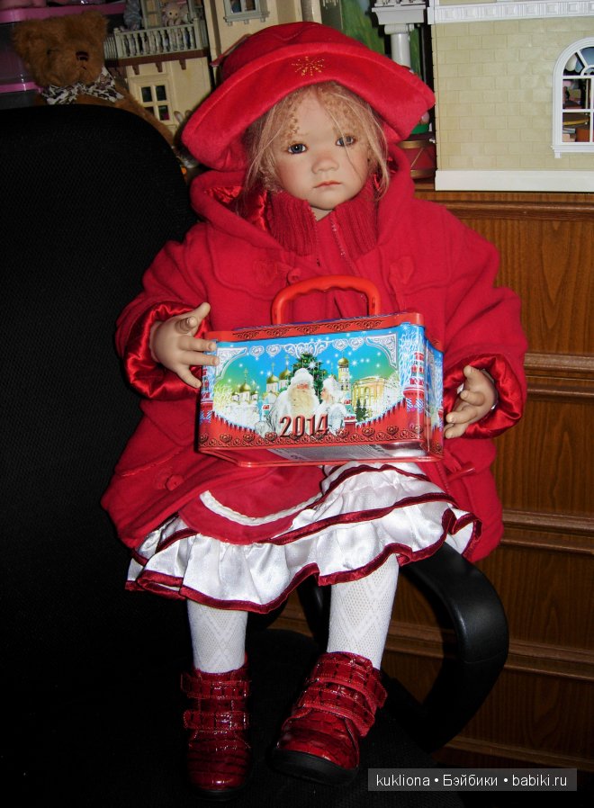 Илви встречает новый год. Кукла Ilvi Annette Himstedt (фото 5)