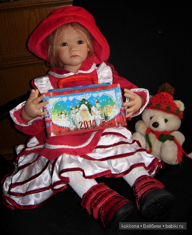 Илви встречает новый год. Кукла Ilvi Annette Himstedt (фото 8)