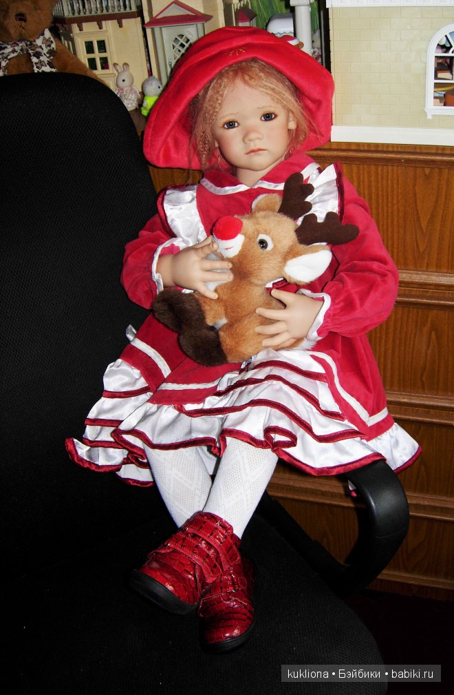 Илви встречает новый год. Кукла Ilvi Annette Himstedt
