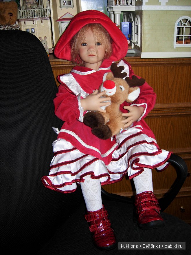 Илви встречает новый год. Кукла Ilvi Annette Himstedt