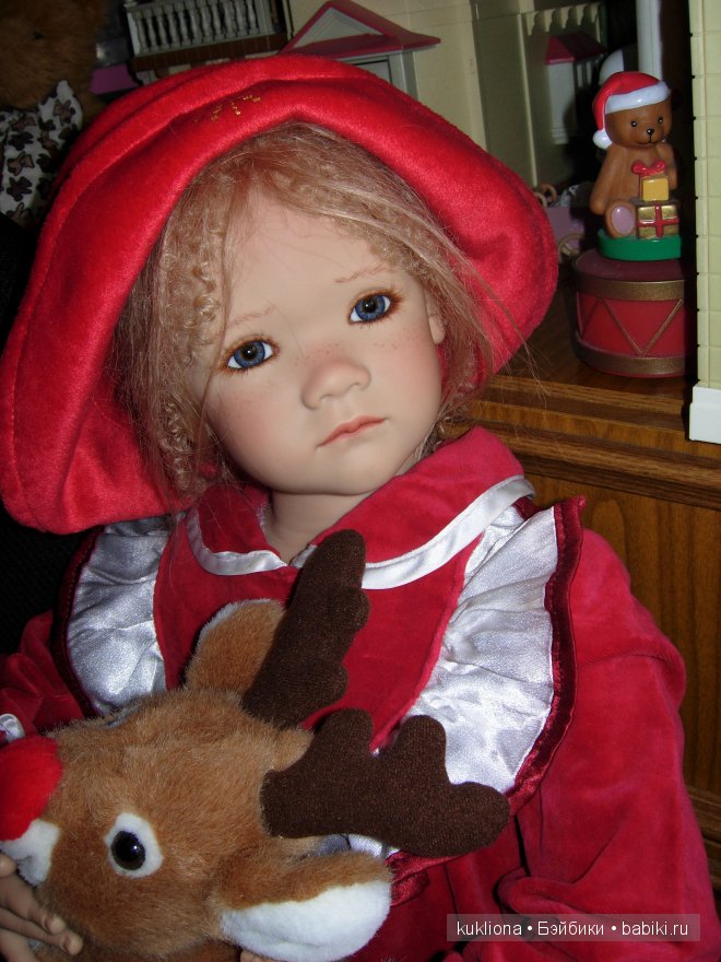 Илви встречает новый год. Кукла Ilvi Annette Himstedt