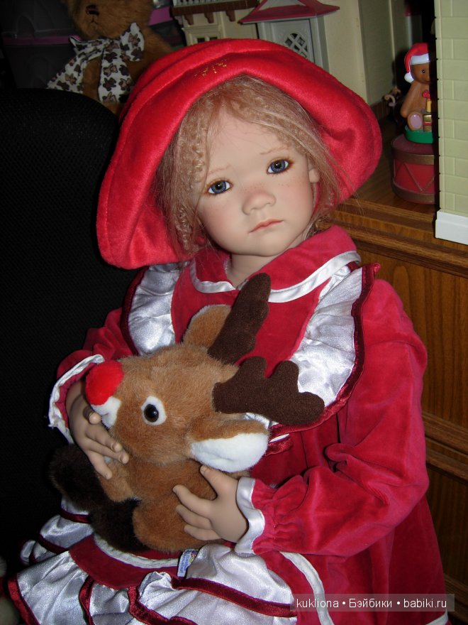 Илви встречает новый год. Кукла Ilvi Annette Himstedt