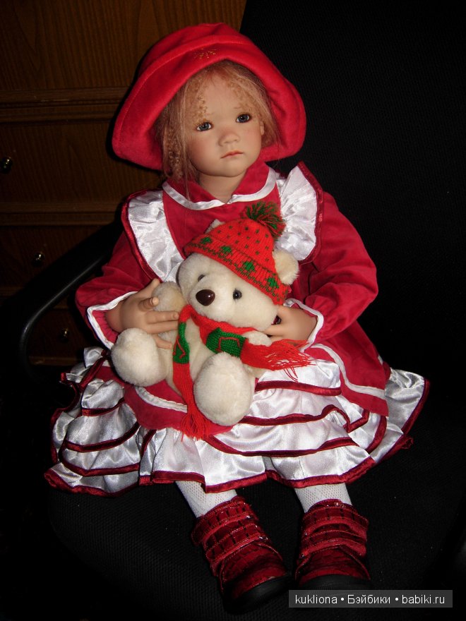 Илви встречает новый год. Кукла Ilvi Annette Himstedt