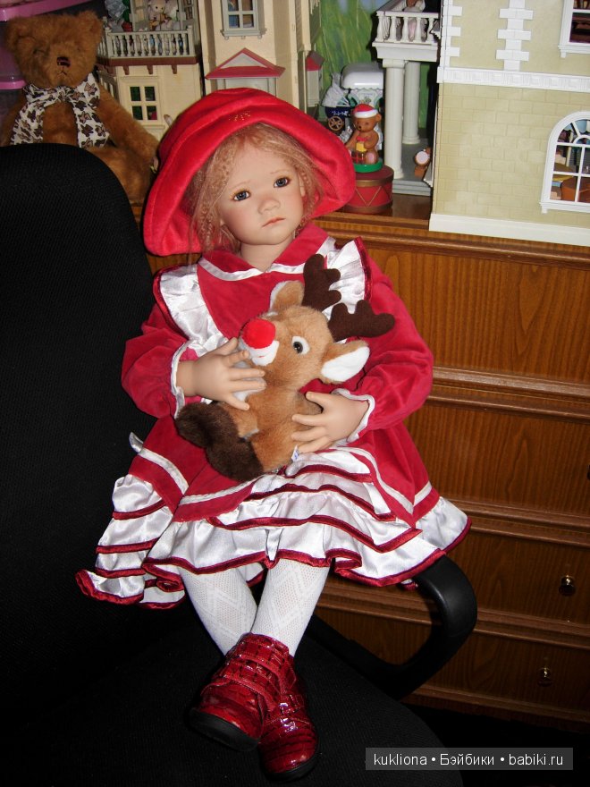 Илви встречает новый год. Кукла Ilvi Annette Himstedt