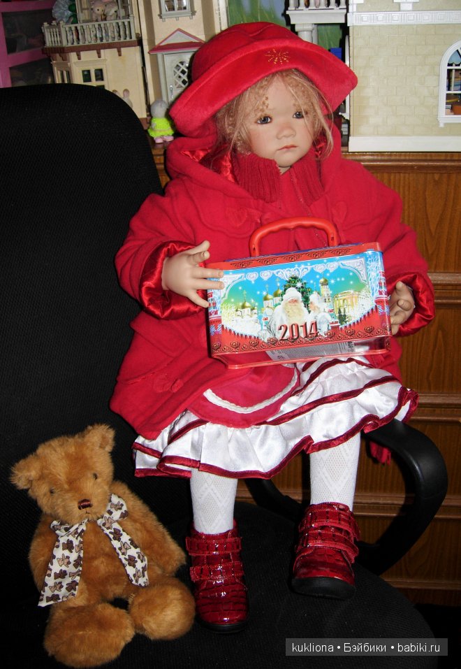 Илви встречает новый год. Кукла Ilvi Annette Himstedt (фото 6)