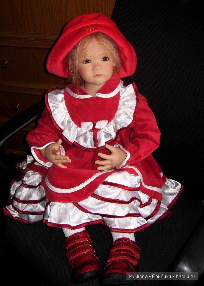 Илви встречает новый год. Кукла Ilvi Annette Himstedt