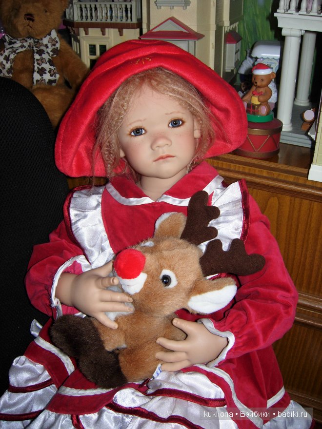 Илви встречает новый год. Кукла Ilvi Annette Himstedt