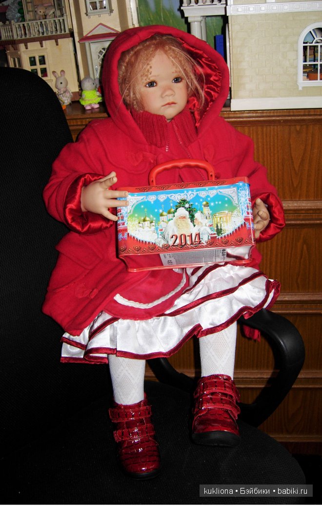Илви встречает новый год. Кукла Ilvi Annette Himstedt (фото 2)