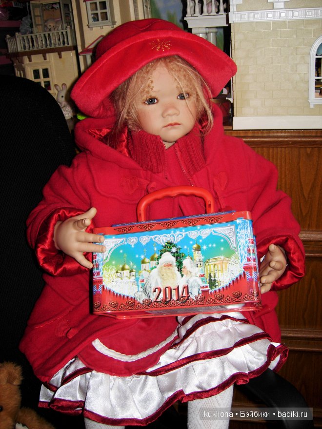Илви встречает новый год. Кукла Ilvi Annette Himstedt (фото 4)