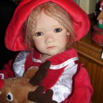 Илви встречает новый год. Кукла Ilvi Annette Himstedt.