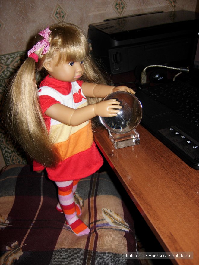 Как Марейка письмо Деду Морозу писала. Кукла Mareike Kidz‘n’Cats, Sonja Hartmann