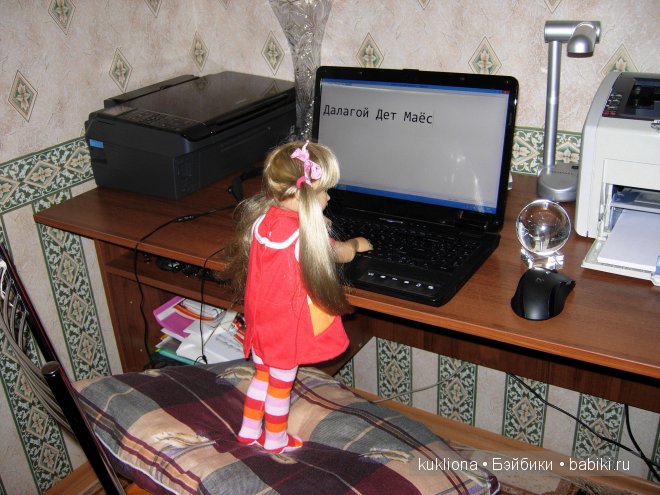 Как Марейка письмо Деду Морозу писала. Кукла Mareike Kidz‘n’Cats, Sonja Hartmann (фото 6)